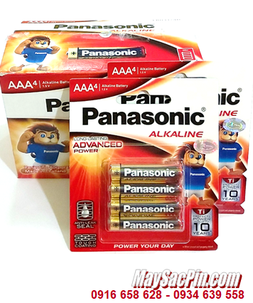 COMBO 1hộp 12vỉ (48viên) Pin Alkaline AAA 1.5v Panasonic LR03T/4B _Thailand _Giá chỉ 432.000đ/HỘP